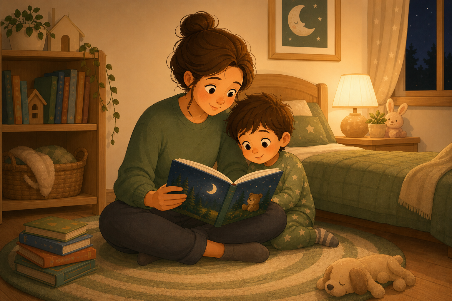 Bedtime reading cover